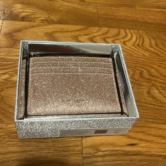kate spade Handbags - NWT.  Kate spade tinsel cardholder